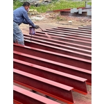 鋼構工程預備工程烤漆 - 和鑫鋼鋁企業社