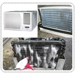 窗型冷氣保養清洗