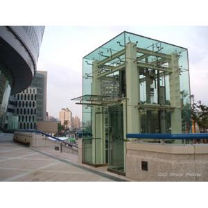 970620漢神巨蛋結構玻璃電梯