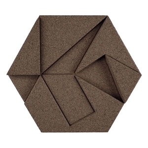Hexagon有機軟木塊-Taupe,應盛實業有限公司