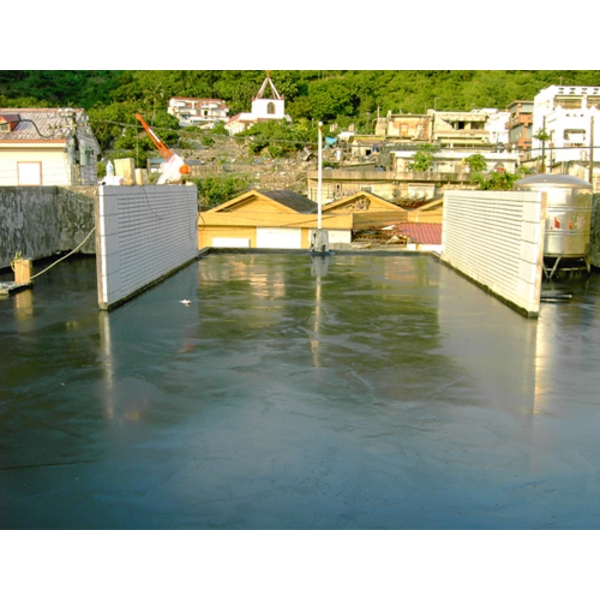 蘭嶼圖書館屋頂 PU 防水工程