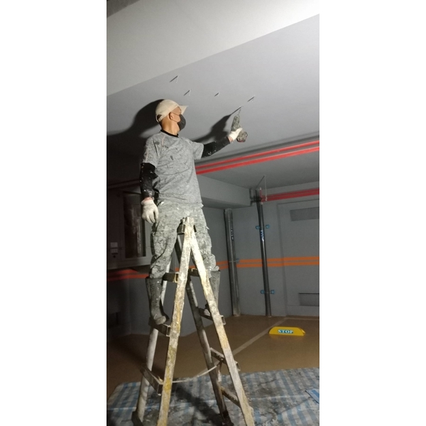 台北大方社區地下停車場-樓板抓漏整修