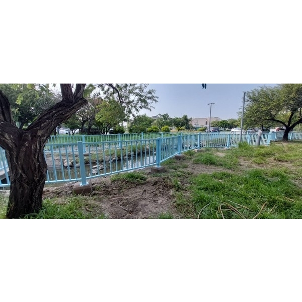 欄杆及格柵-斗六市崙峰里、嘉東里及棒球場生態池周邊安全防護增設工程
