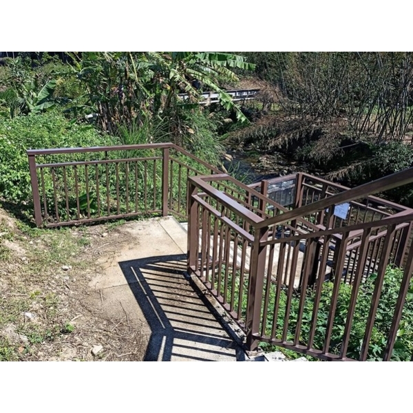 欄杆及格柵-桃園市大溪水資源回收中心環廠步道之景觀環境改造