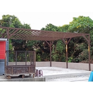 涼亭及棚架-和平村廟埕廣場鋪面及周邊環境改善工程