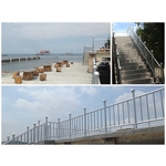 欄杆-通宵漁港不鏽鋼欄杆 - 典雅雕塑工程有限公司