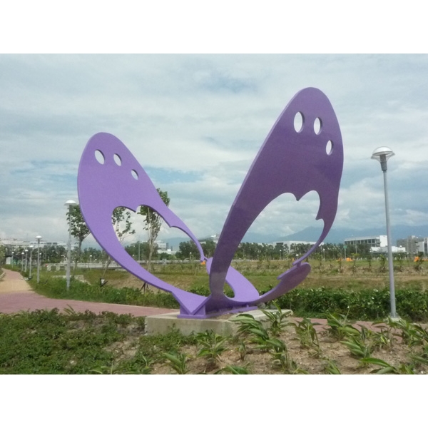 意象-竹南工業區蝴蝶意象,典雅雕塑工程有限公司