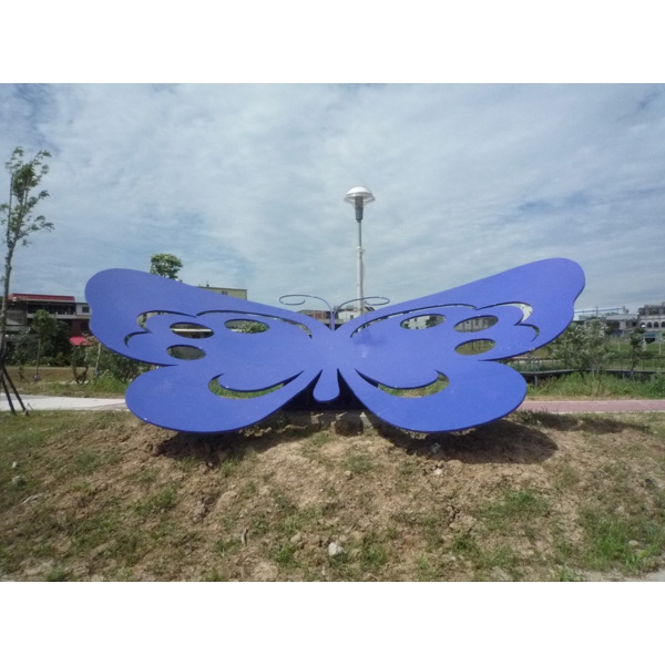 意象-竹南工業區蝴蝶意象,典雅雕塑工程有限公司