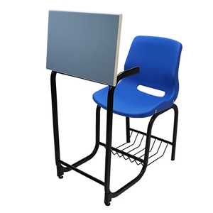 學生連結課桌椅(可掀式桌板),永佳工業有限公司