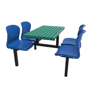 餐桌椅 (複合塑膠桌板、全焊式腳架),永佳工業有限公司