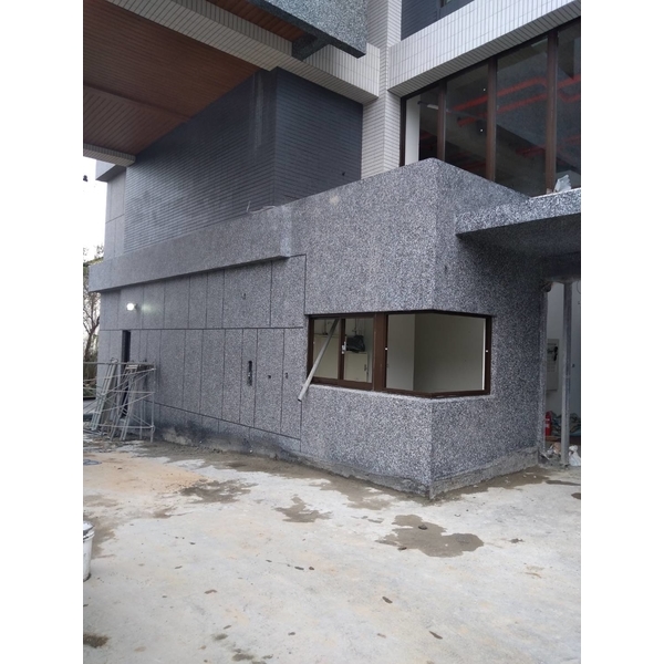 八德集合住宅外牆-多彩崗石漆工程(2021/12)