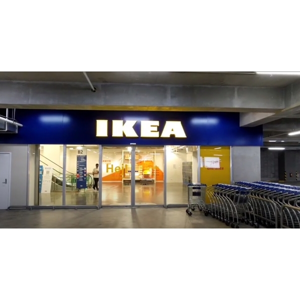 桃園IKEA雙開重型自動門-Panasonic國際牌/JAD日本自動門