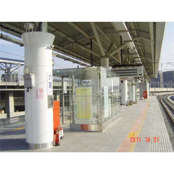 六家車站-琺瑯板及結構玻璃候車亭工程,昰堡工程有限公司