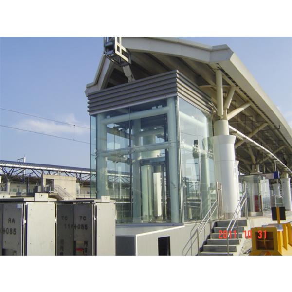 六家車站-結構玻璃電梯工程