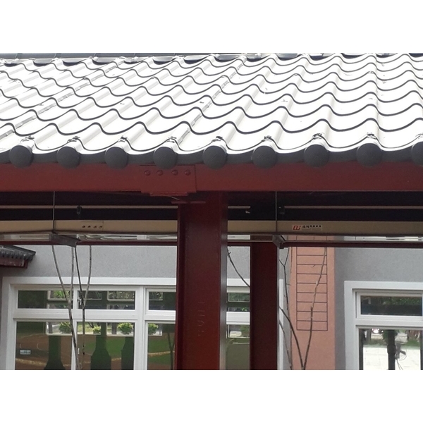 琉璃鋼瓦-中壢內定國小 風雨教室,韋萊工程有限公司